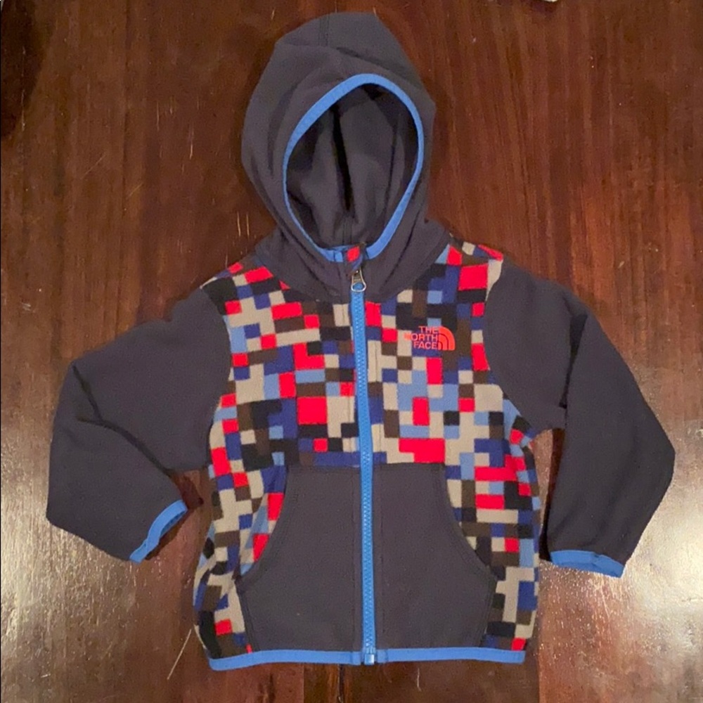 12-18m The North Face fleece jacket